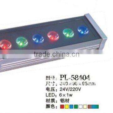 Colorful 6W-36W LED wall washer 24V/220V