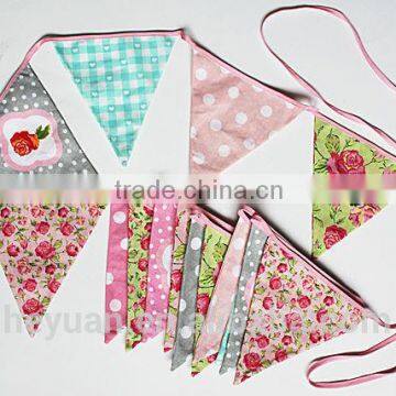 customized string pennant banner