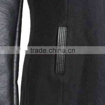 Winter Clothing Black Faux Fur Women Long Coat photo-6