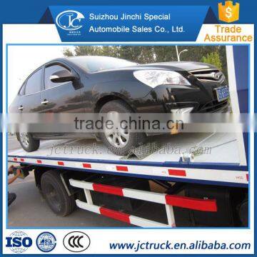 Cheap 5 tons used flat truck factory price