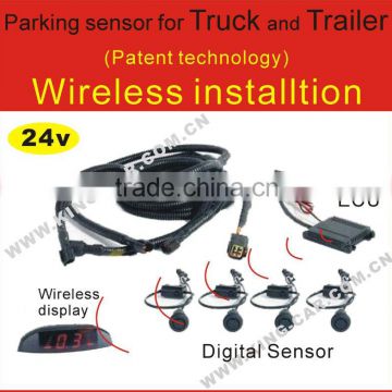 waterproof sensor Wireless Parking Sensor for Truck Bus