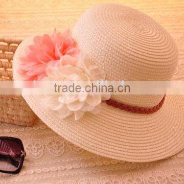 Zhejiang manufactory useful women safari straw trilby hat