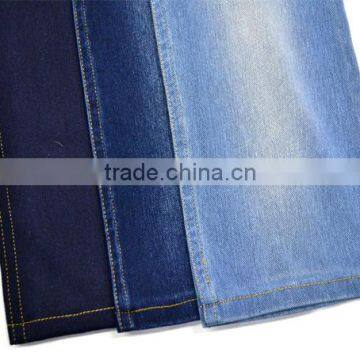 48%cotton 47%polyester 5%spandex 290gsm Twill Indigo Knitted Denim