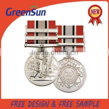 China manufacture environmental silver commemorative medal
