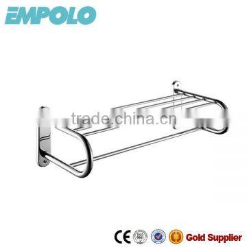 Stainless steel wall-mounted bathroom double towel racks 11026