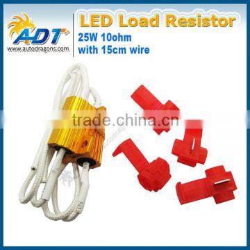 4 x 25W 10ohm Load Resistors LED Bulb Flash Turn Signal Blink Blinker