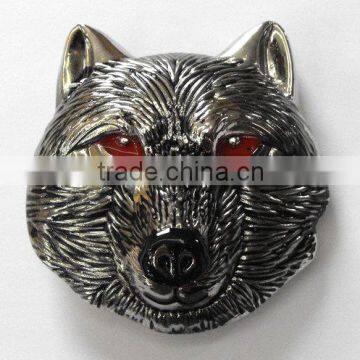 Fashion Western style embossing wolf belt buckle