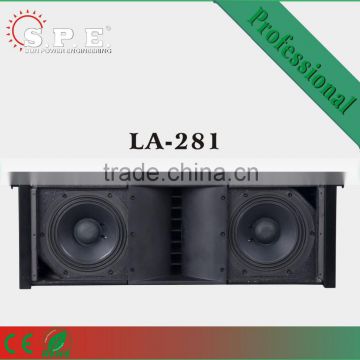 spe audio LA-281 dual 8 inch mini line array