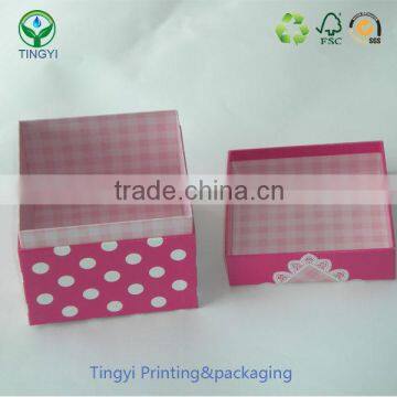 custom high quality paper rigid box