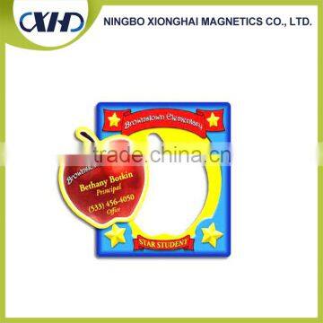 Newest design high quality mini magnetic 3D magnetic photo frame