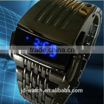 Iron man Conception luxury led watch with stainless steel fashion men watches