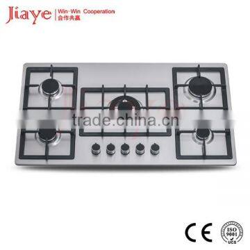 2016 hot sale stainless steel 5 copy Sabaf burners gas stove