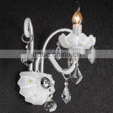 Top quality energy conservation crystal wall mounted light