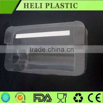 Clear transparent plastic PVC tray for face cleaning cream packaging