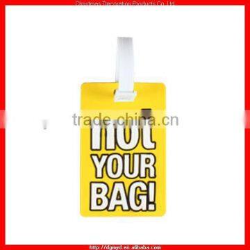 Custom bulk luggage tag NOT YOUR BAG (MYD-LT6666)