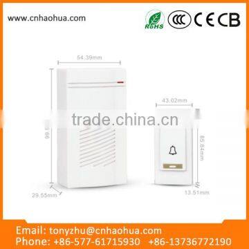 ZTB-29 white good quality wireless doorbell