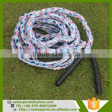 colorful skipping rope , tug of war rope cotton