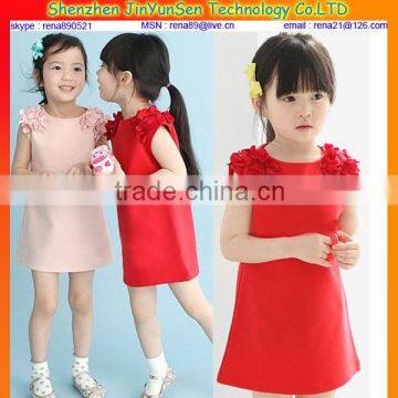 Kid Garment Baby Dress Baby Party Dresses for Girls 4 Years