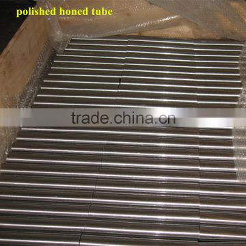 Hydraulic cylinder using chromed plated hollow bars