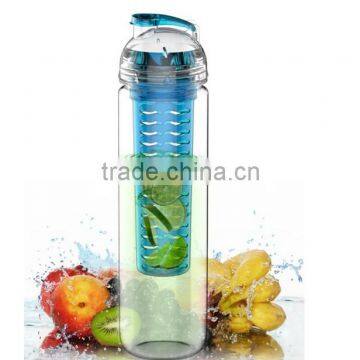 27oz Tritan Fruit Infuser Water Bottle, Multi Color (Light Blue)                        
                                                Quality Choice