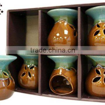 custom ceramic Classic Random Drip Design Oil Burner