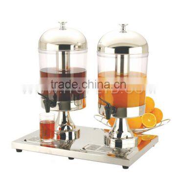 Newly Stainless Steel Double Head Juice Dispenser