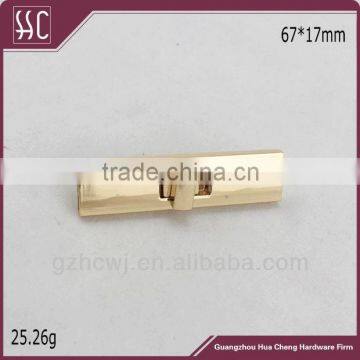 67*17mm turn lock button,turning lock,turn lock bag buckle