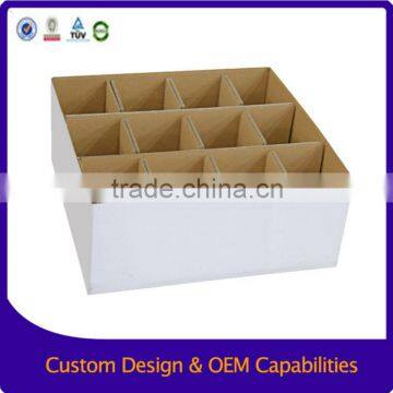 Cardboard display carton of wine, Wine bottle carton box