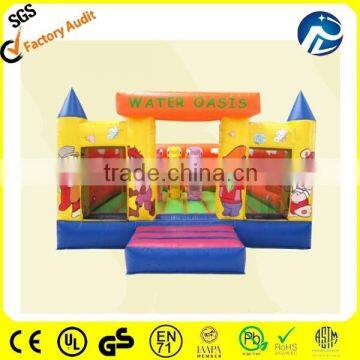 2.5m/8.2ft height indoor inflatable bouncer for kids