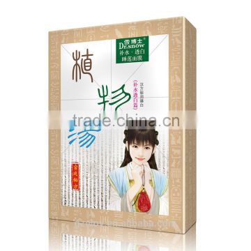 Herbal ingredient Pond lily whitening face mask