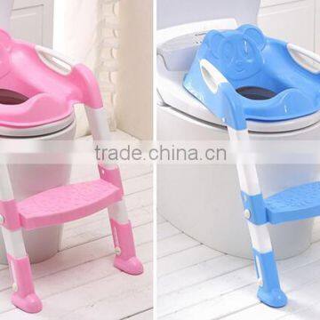 safe children toilet seat with ladder /toilet seat for kids FS0045