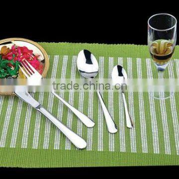 stainless steel dinnerware set