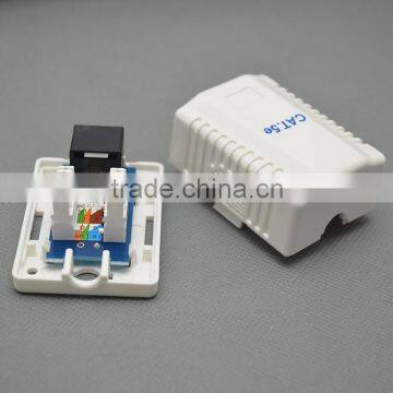 LY-SB59-C5E UTP Cat.5e PCB Jack Surface Mount Box photo-3