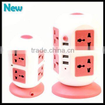 China Cheap Vertical Sockets With Wall Switch