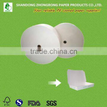 PE coated board for take-out box