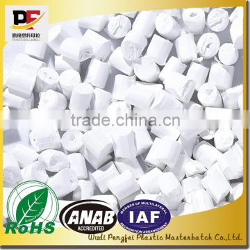 White masterbatch with high-grade rutile Tio2 for film,injection and extrusion