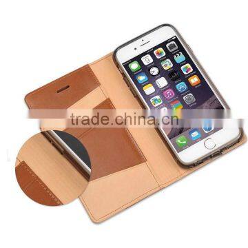 Customize Design Full Grian Leather Mobile Phone Case for Iphone 6 photo-3
