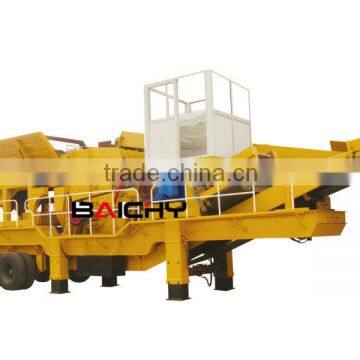 Mobile crusher station from Chinese professional manufacture