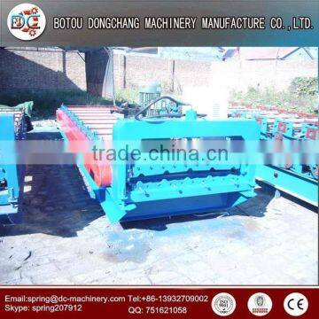 Used Metal Roof Panel Roll Forming Machine , Color Coating Steel Forming Machine photo-4