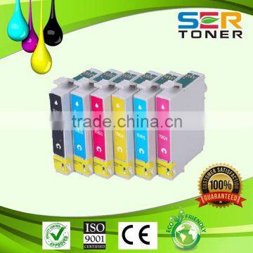 High Quality T0791 T0792 T0793 T0794 T0795 T0796 ink cartridge for Epson Stylus Photo 1400/P50/PX650,PX700W/PX710W/PX800FW/PX810