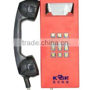 2016 IP65 Emergency telephone indoor use metro help service telephone Bank phone