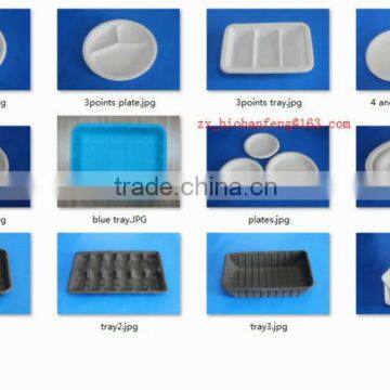 biodegradable disposable plastic and corn starch plates and trays