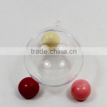 2016 Acrylic Clear Christmas Transparent Plastic Balls