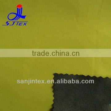 polyester pongee fabric +30D knitted fabric used for spring jacket
