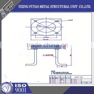 High Quality Galvanized Road Lamp Pole
