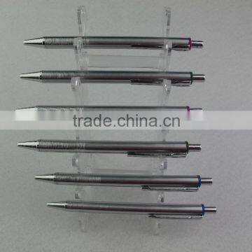Promotional push metal ballpoint pen TS-p00432