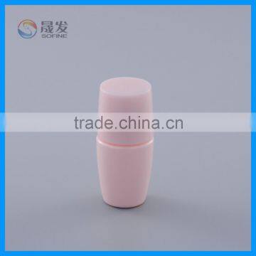 Small plastic container for cosmetic packaging