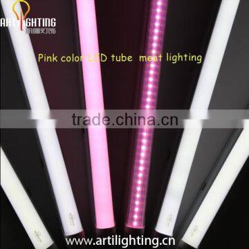 2ft 3ft 4ft 5ft tube light for meat lighting T8 led pinky tube