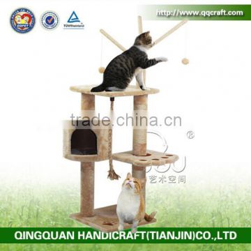 Manufacture Whoelsale Low Price Wooden Cat Tree/Cat Tree