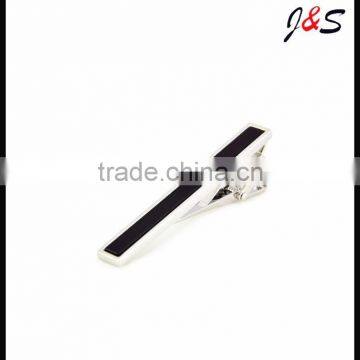 cheap black enamel tie bar TB4137